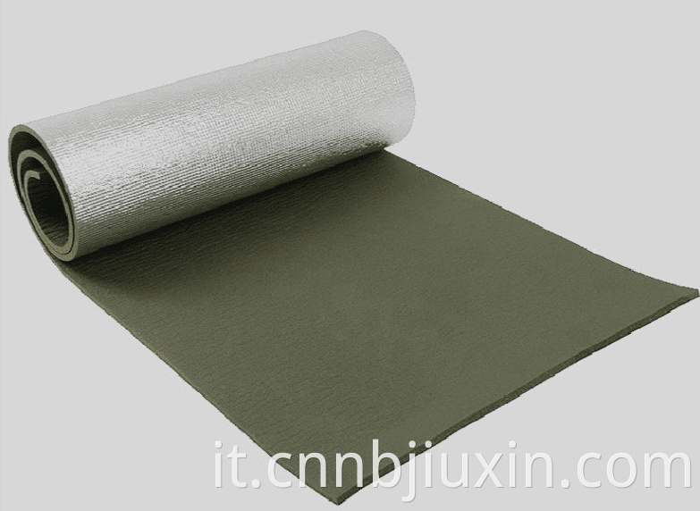 Military green XPE aluminum film camping pad